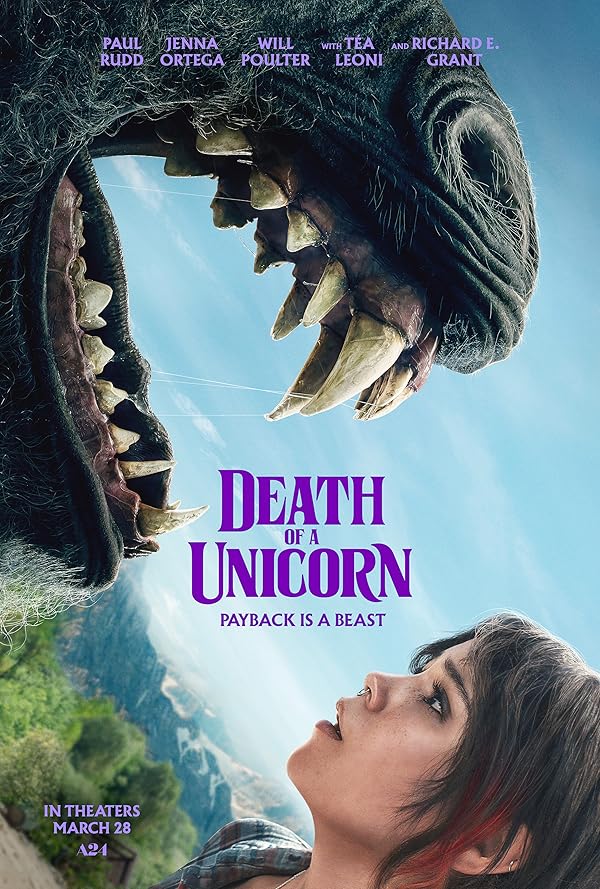 دانلود فیلم مرگ یک تک شاخ Death of a Unicorn دوبله فارسی